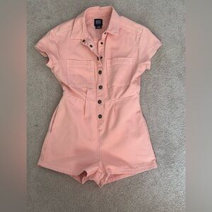 Urban Outfitters pink jumpsuit